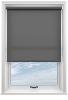 Roma, Fuscous Grey - Twist&Fit Roller Blind